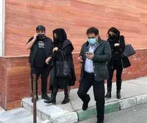 (ویدیو) خانم بازیگر و علی کریمی پیگیر وضعیت انصاریان 