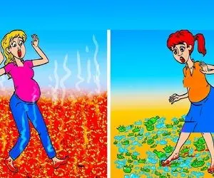 هوش تصویری؛ اگه باور داری که باهوشی بگو کدوم از این خانومای باردار زنده میمونه؟