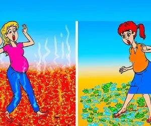 بازی فکری؛ بگو کدوم از این خانومای باردار زنده میمونه؟