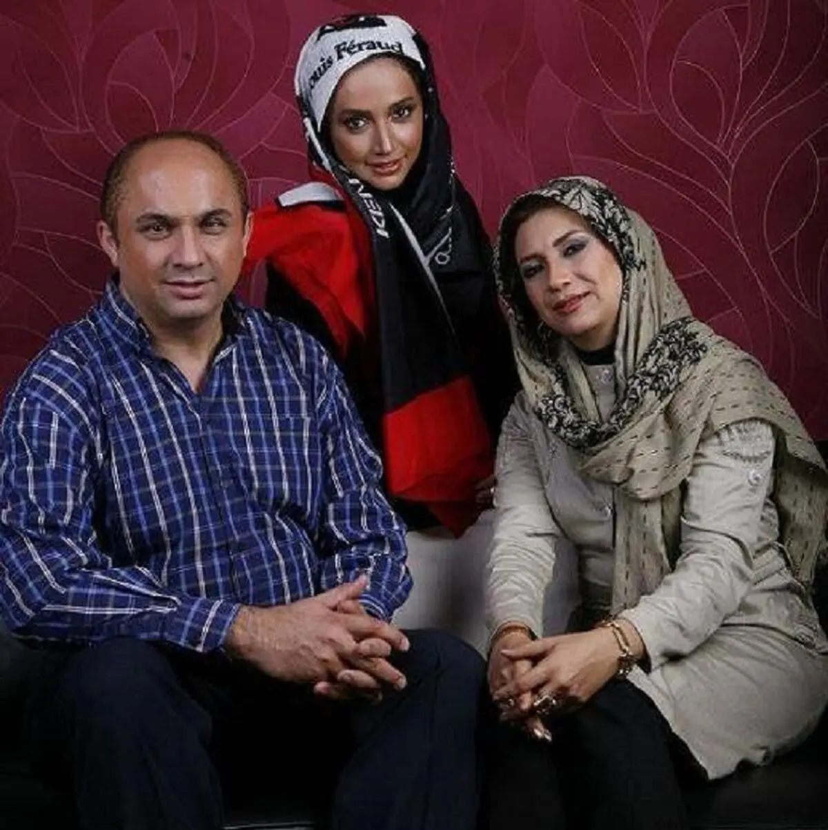 شبنم قلی خانی و خواهر و برادرش