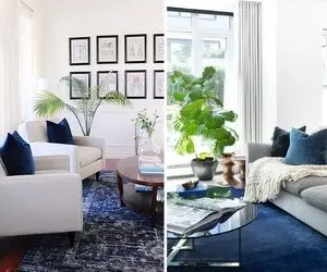 با فرش آبی چه مبلی ست کنم که جاریم چشاش چهارتا بشه؟ / یادت باشه بعدش اسپند دود کنی!