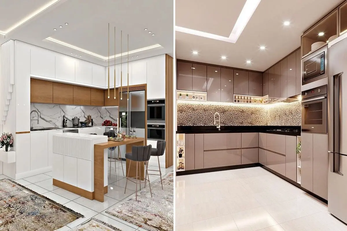 چیدمان کابینت های آشپزخونه