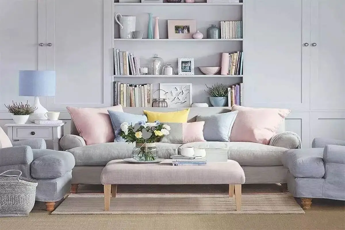 کوسن-برای-مبل-طوسی