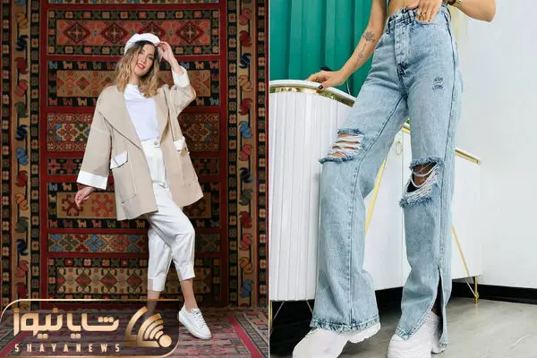 شلوار و مانتو کوتاه