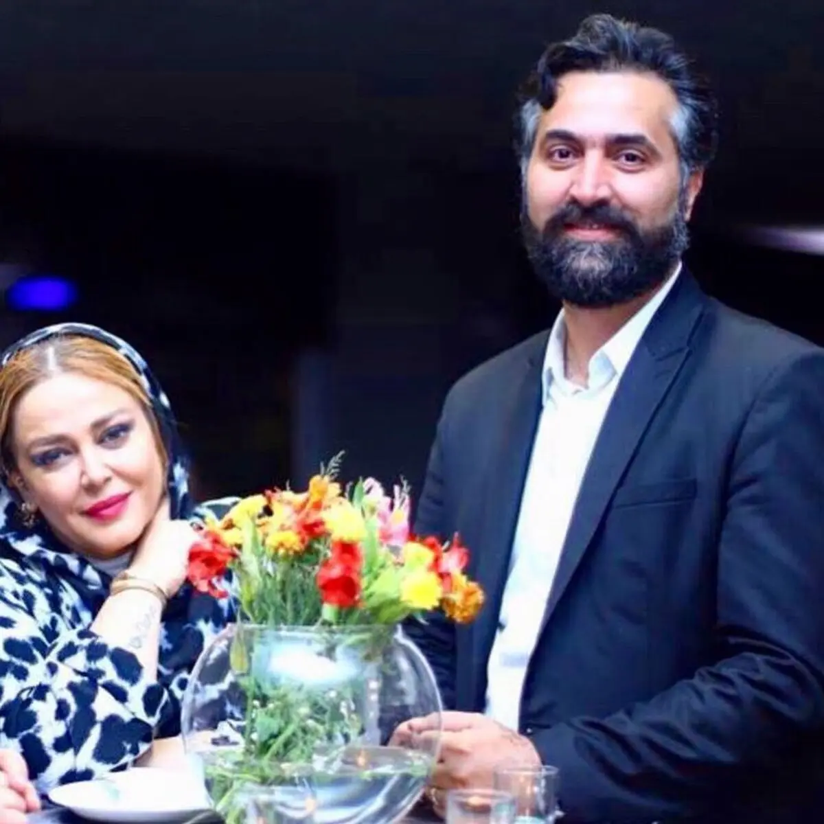 بهاره رهنما و همسرش