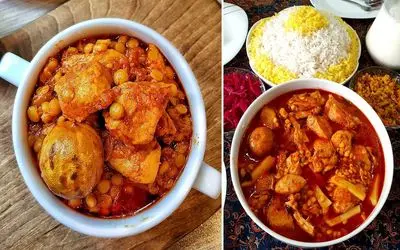 طرز تهیه خورش قیمه با مرغ/ دستور پخت سریع واسه وقتی که زمان نداری ولی دلت قیمه میخواد