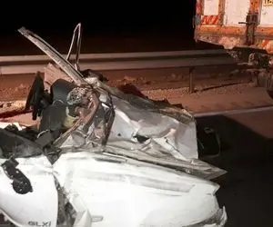 فوت دادستان تویسرکان و خانواده‌اش در تصادف 