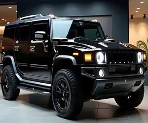 ماشین لوکس؛ به روزترین جیپ جهان با چرخ آجدار و موتور توربو از چدن ساخته شده