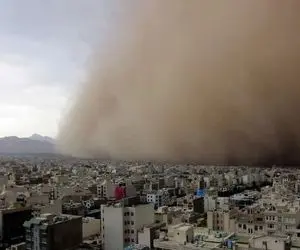 هشدار گرد وخاک؛ دمای پایتخت به ۴۱ درجه می‌رسد