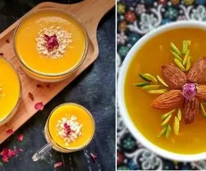 طرز تهیه ماقوت زعفرونی / دسر ساده و خوشمزه یزدی رو با بهترین دستور درست کنید