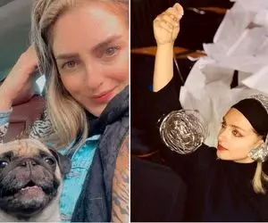 وقتی نهال دشتی و گوگولیش انقدر شبیهن که انگار مامان باباشون یکیه؛ سایه فسفری خانومو!