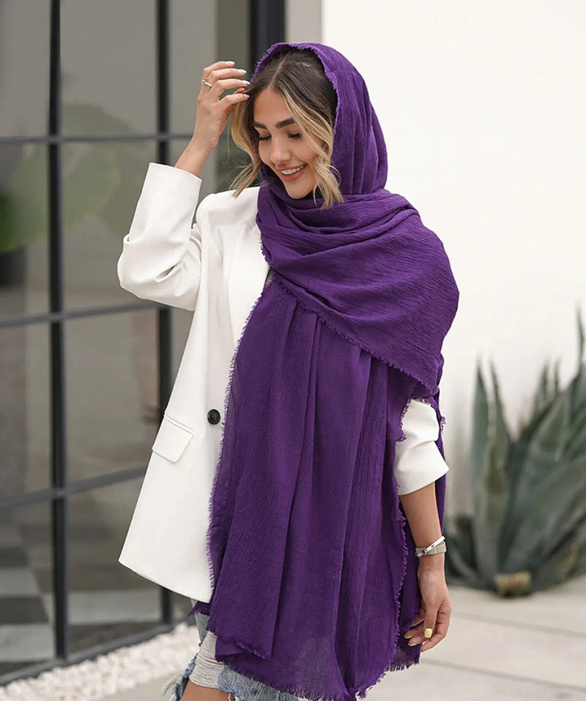 شال را با چی ست کنیم؟