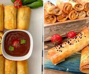 طرز تهیه بورک مرغ و قارچ / غذایی جذاب و سریع که واسه شام عالیه