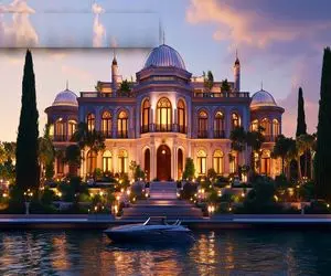 معماری خلاقانه؛ خونه اعیونی ساخته اتاق هاش آینه کاری شده هرکدوم مستر با تاج و تخت