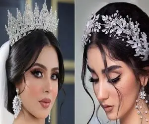 مدل موی 2025 عروس با تاج سلطنتی؛ نمونه هایی که پولدارترین زنان عربی به سراغشون میرن