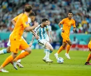 (عکس) مسی رکورد دار ارسال سخت ترین پاس دنیا در جام جهانی!