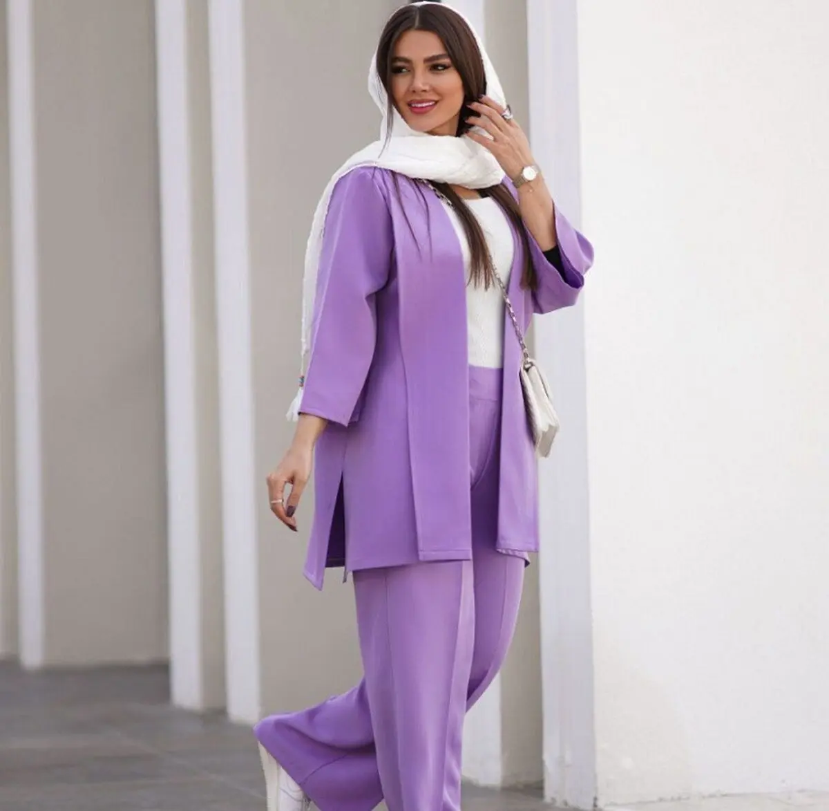 سه رنگ مانتو ترند 1402