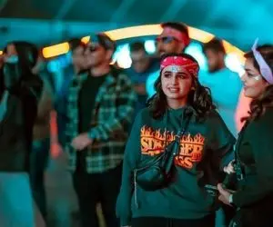 تصاویری از یک "جشن موسیقی" باشکوه در عربستان!