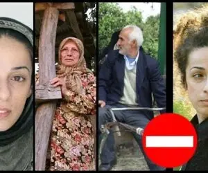 حضور والدین مسیح علینژاد در انتخابات + عکس