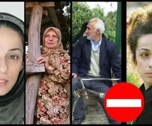 حضور والدین مسیح علینژاد در انتخابات + عکس