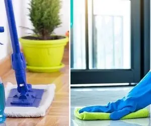 بهترین تی و شوینده برای تمیز کردن آشغال از سرامیک سفید براق؛ بدون موندن حتی یک پرز