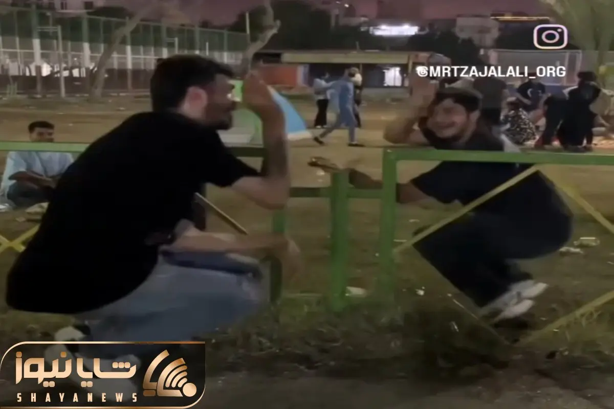 آواز شاد؛ پسره فک کرد خودش فقط بلده شروع کرد کفتری رقصیدن یکی دیگه اومد رو دست این