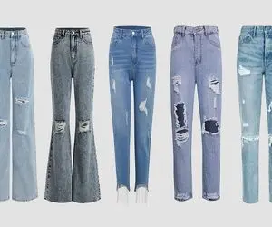 ترفند کارخونه؛ میدونی چطور شلوارهای زاپ دار رو پاره پوره میکنن؟ فک نکنی با تیغ و سنگه