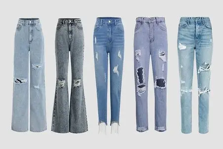 ترفند کارخونه؛ میدونی چطور شلوارهای زاپ دار رو پاره پوره میکنن؟ فک نکنی با تیغ و سنگه