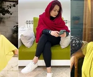 وقتی "سانیا سالاری" فیسشو چِسبونده به آفتاب و منقبض میکنه؛ همه بکشین کنار ژَذابتون اومد!