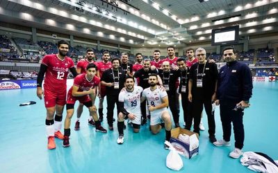 ساعت بازی والیبال ایران چین در نیمه نهایی قهرمانی آسیا شنبه 27 شهریور