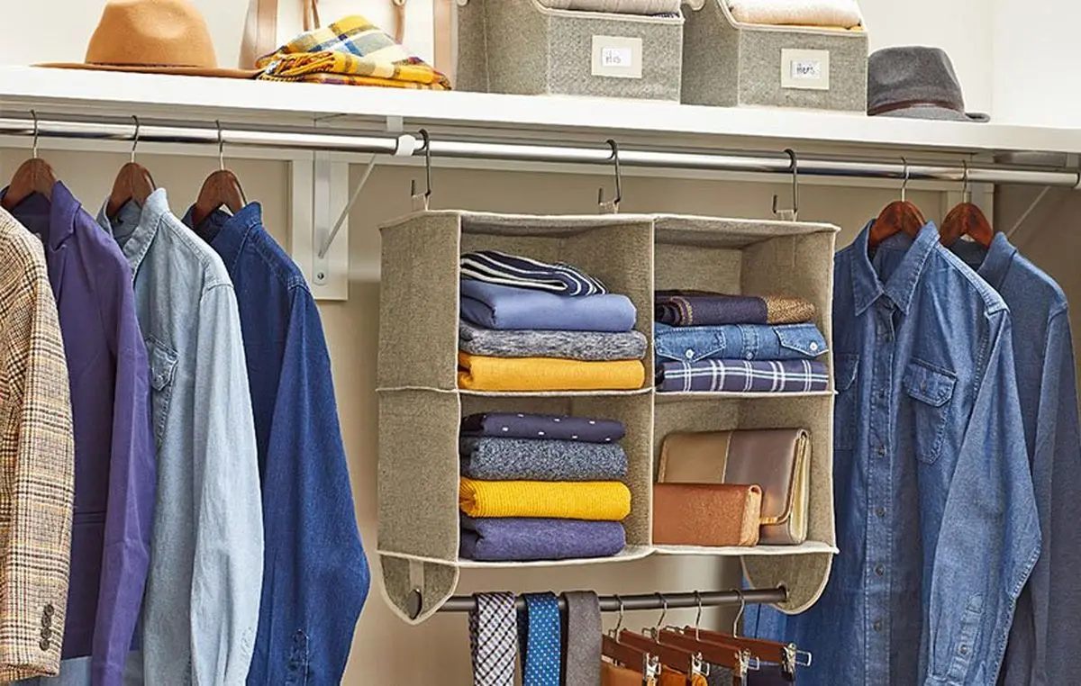 مرتب سازی کمد لباس زمستانی