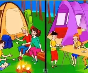 بازی فکری؛ اگه با هوشت همه رو جان به سر و عاصی کردی خانواده فقیر رو تو کمپ پیدا کن