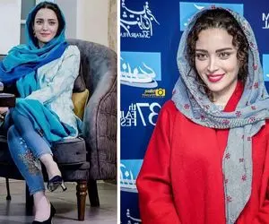 دلبری "بهنوش طباطبایی" با موی خرمایی و لاک جیغ؛ هم خوش اندامه هم خوش فِیس!
