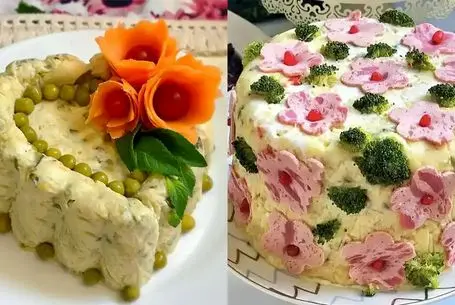 ایده های خلاقانه؛ تزئین آسون و شیک سالاد اولیه