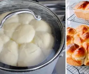 طرز تهیه نون شیرمال در ماهیتابه / روش پخت ساده و سریع بدون نیاز به فر