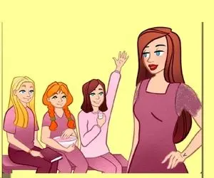 هوش تصویری؛ اگه خدای هوشی بگو این خانوم گیس بلند مادر کدوم از این دختر بچه های شیطونه؟