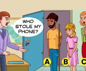 بازی فکری؛ اگه با چشم عقابیت به همه گفتی زهی خیال باطل دزد تلفن اتاق رئیس رو پیدا کن