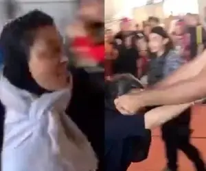 (ویدیو) درگیری و کتک کاری خواهران منصوریان با پدر ورزشکار!