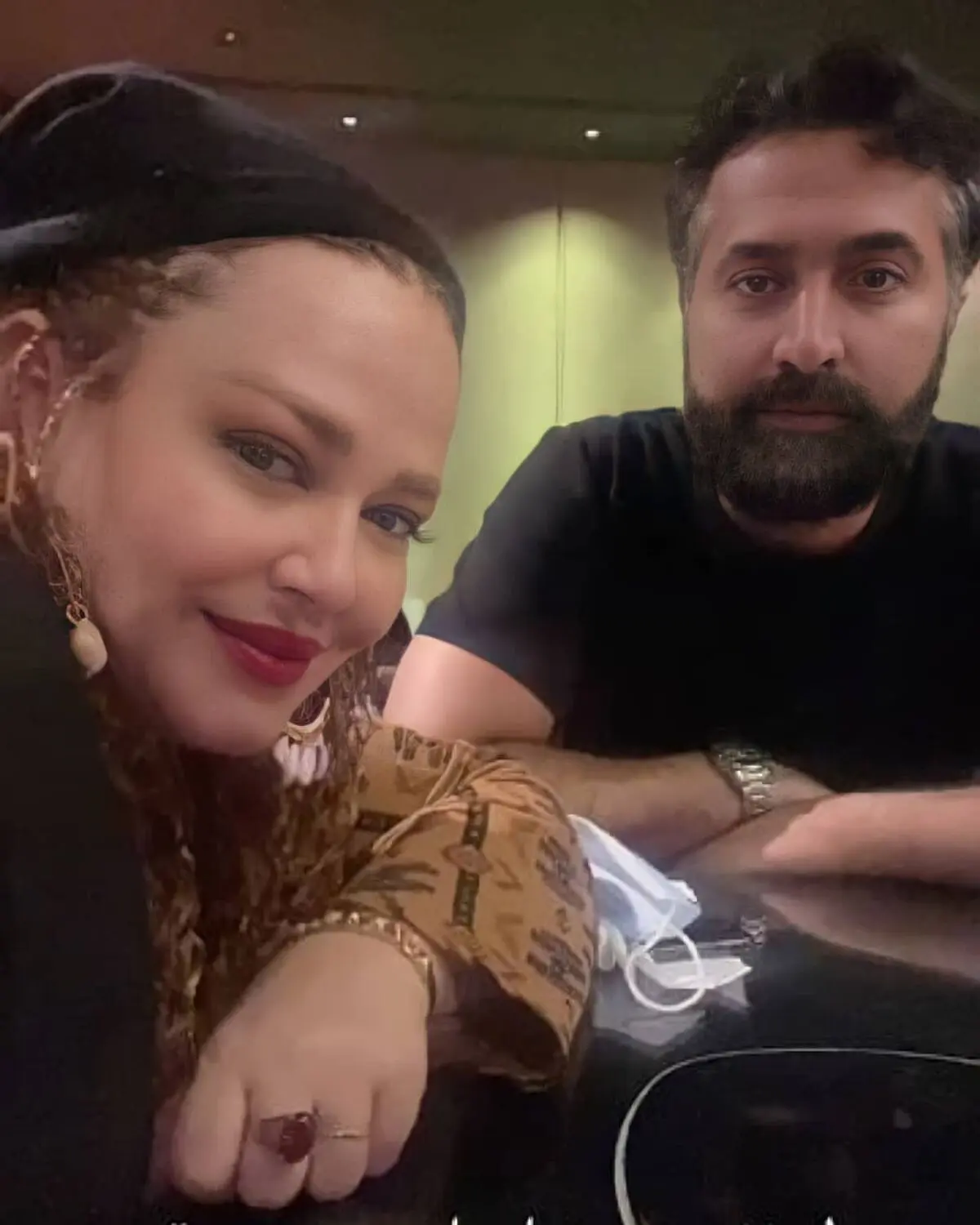 بهاره رهنما و همسرش