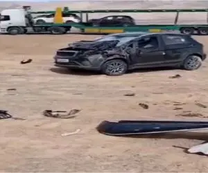 سکانس خندان؛ آقاهه لر با گزارشش یجور داغ راننده ماشین تصادفی چند برابر میکنه کر خندس