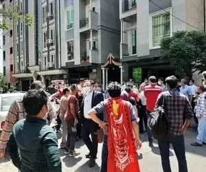 شعار هواداران عصبانی پرسپولیس علیه عزیزی خادم