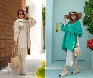 می خوای خوش پوش و مثل ستاره درخشان باشی؟ این نکته های ساده مانتو شلواری رو رعایت کن