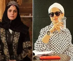 "غزل شاکری" تو عروسی آقای بازیگر چه شیش دونگه خودشو گذاشت؛ هنر منر از تیپش میباره!