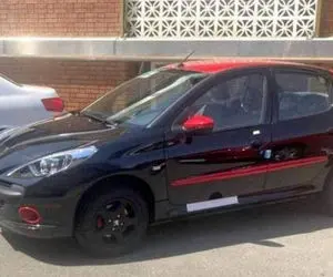 (عکس) نخستین تصویر از پژو ۲۰۷ دو رنگ ایران خودرو