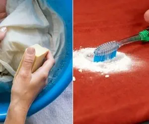 حواست نباشه همه لباسات از لکه روغن خال خالی میشه/ راهکار از بین بردن لکه ها اینجاست