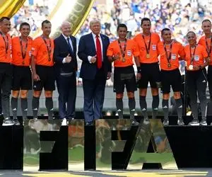 قابی دیدنی از فغانی در کنار ترامپ