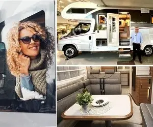 این کامیون 15 میلیاردی قد یه هتل 5 ستاره امکانات داره ؛ جون میده واسه یه سفر رویایی