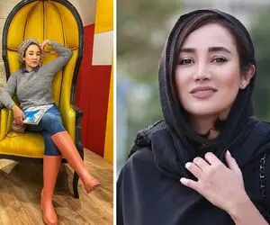 قبرستون گردی بهاره افشاری با تیپی خاص و متفاوت! عکس