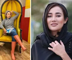 قبرستون گردی بهاره افشاری با تیپی خاص و متفاوت! عکس