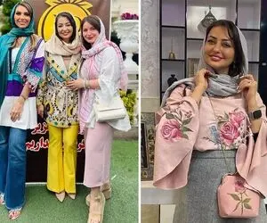 "نفیسه روشن" از وقتی سینگل رِفته چه یونیک شده؛ خانوم عروس چیتان پیتان کرده مامااان!